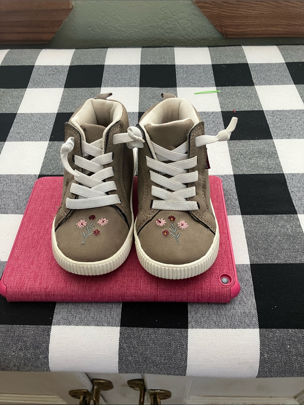 Carters girls high tops